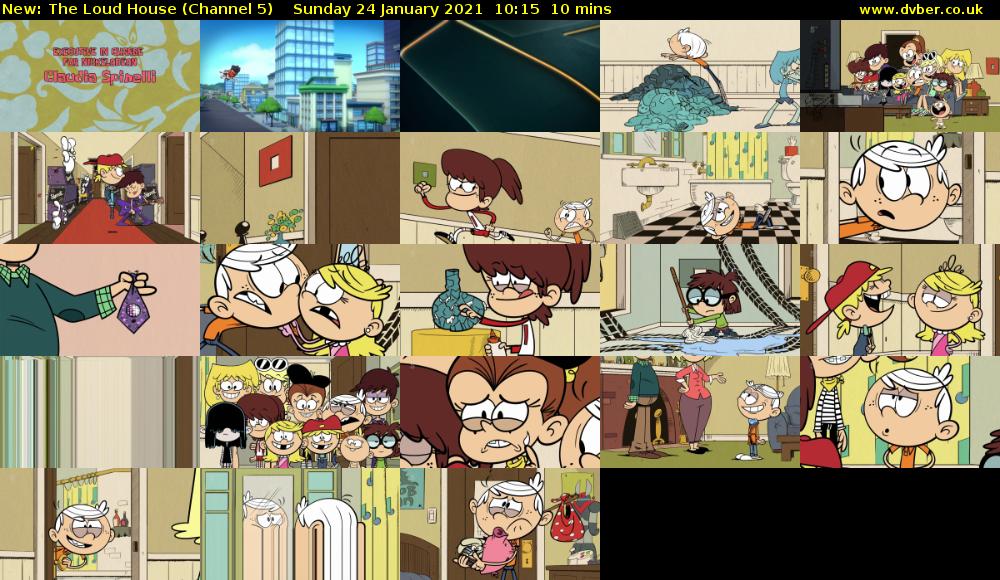 The Loud House (Channel 5) Sunday 24 January 2021 10:15 - 10:25