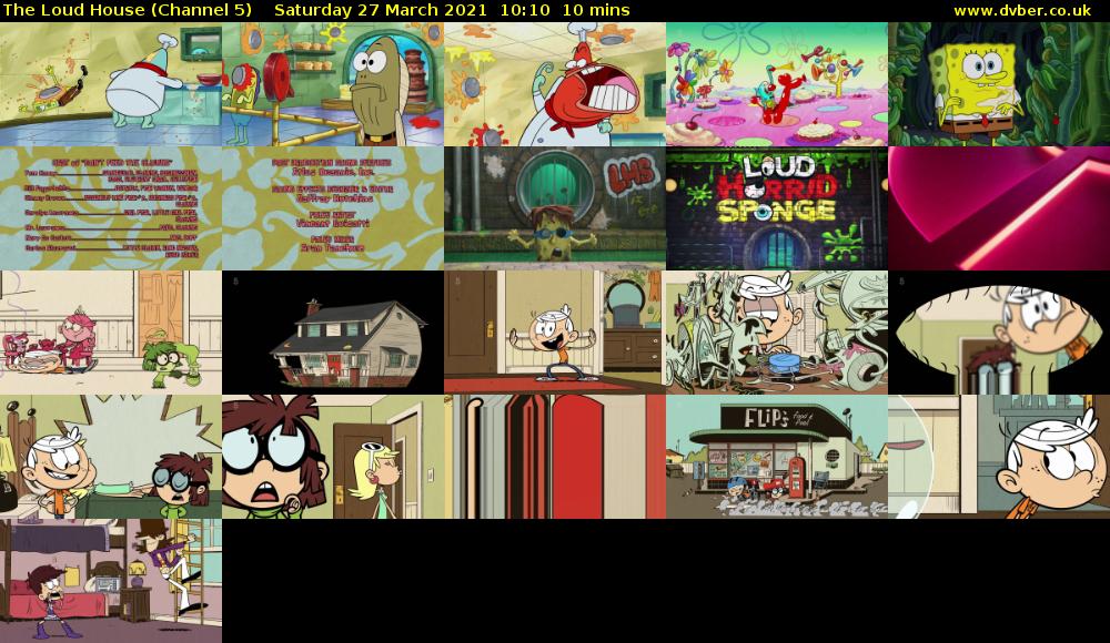 The Loud House (Channel 5) Saturday 27 March 2021 10:10 - 10:20