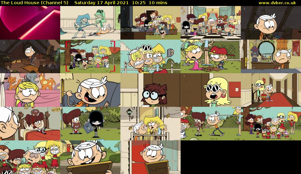 The Loud House (Channel 5) Saturday 17 April 2021 10:25 - 10:35