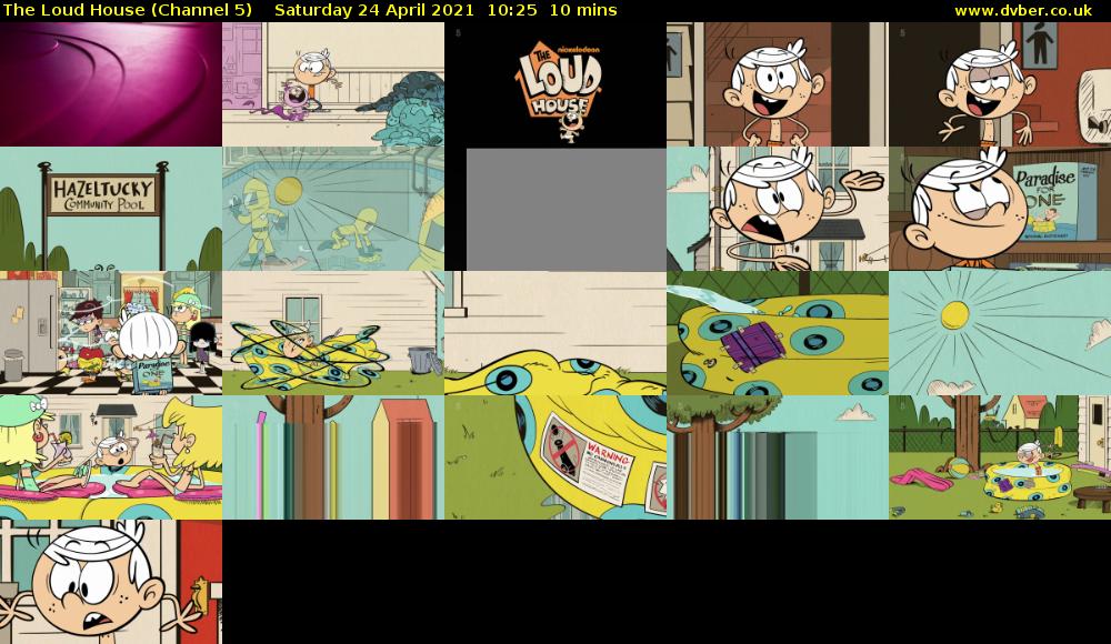 The Loud House (Channel 5) Saturday 24 April 2021 10:25 - 10:35