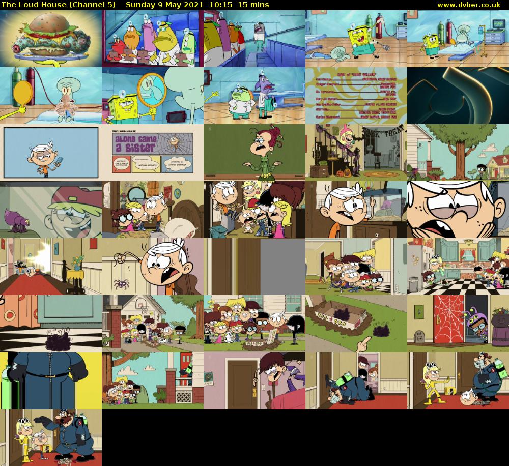 The Loud House (Channel 5) Sunday 9 May 2021 10:15 - 10:30
