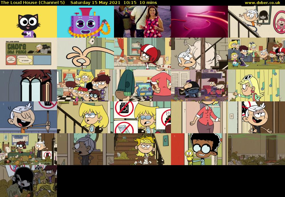 The Loud House (Channel 5) Saturday 15 May 2021 10:15 - 10:25