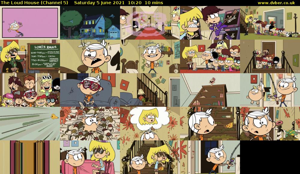 The Loud House (Channel 5) Saturday 5 June 2021 10:20 - 10:30