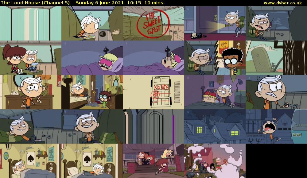 The Loud House (Channel 5) Sunday 6 June 2021 10:15 - 10:25