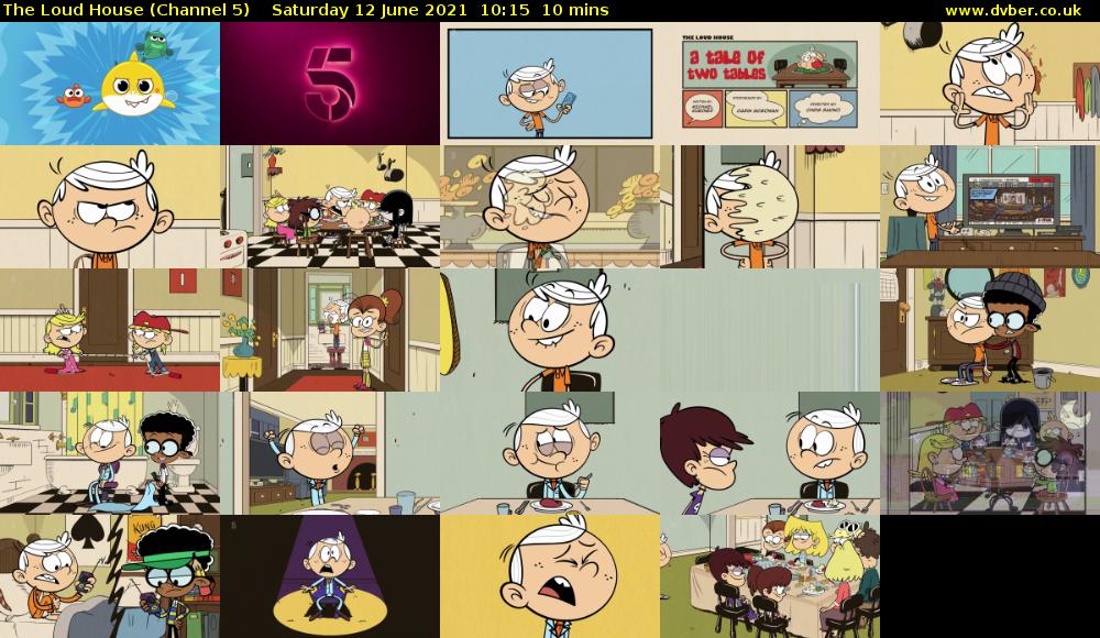 The Loud House (Channel 5) Saturday 12 June 2021 10:15 - 10:25