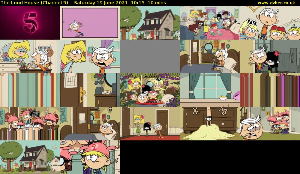 The Loud House (Channel 5) Saturday 19 June 2021 10:15 - 10:25