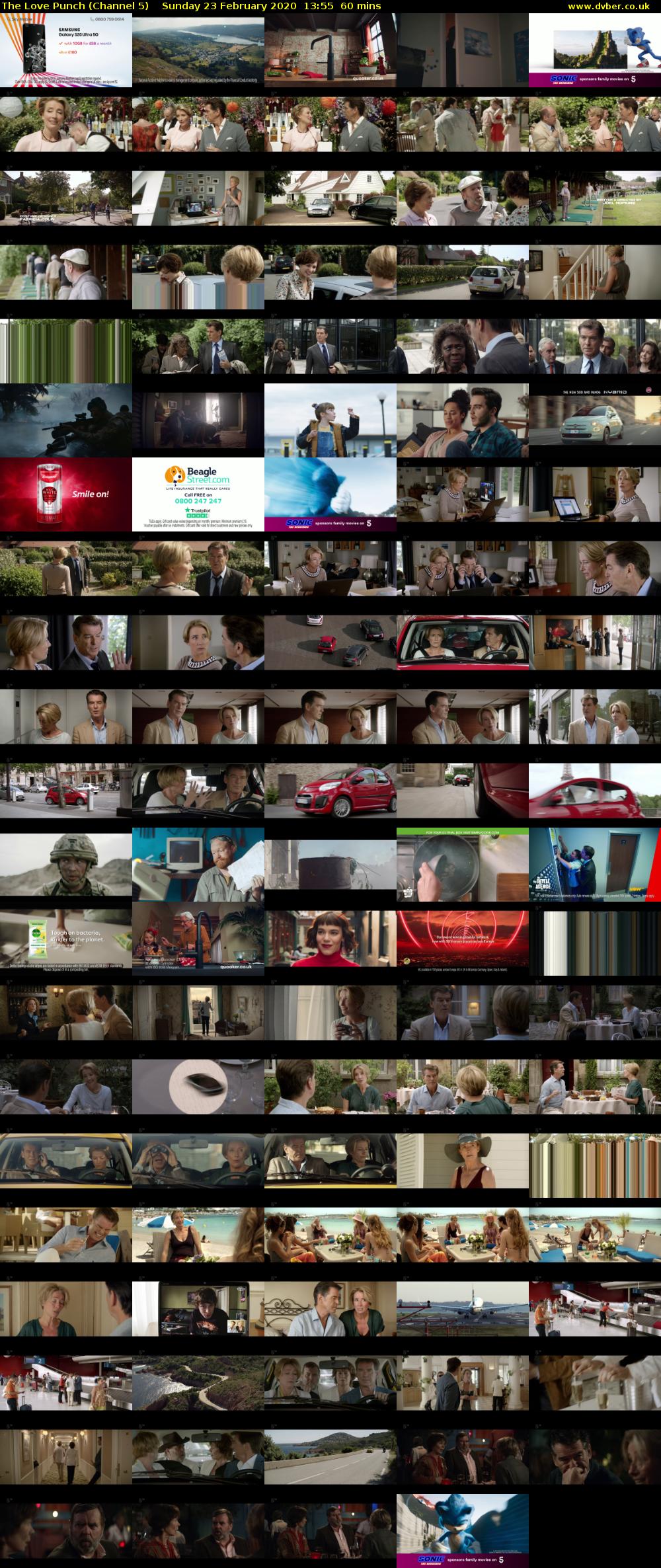 The Love Punch (Channel 5) Sunday 23 February 2020 13:55 - 14:55