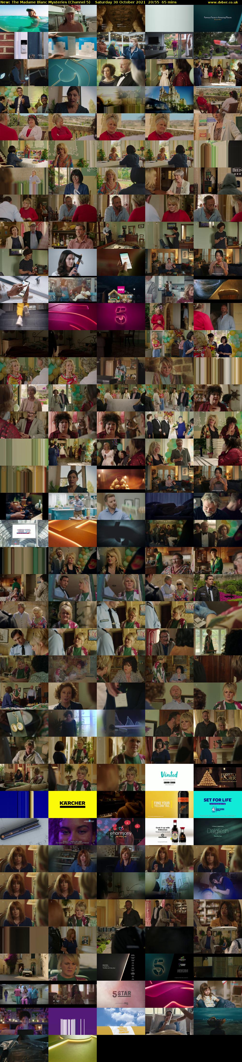 The Madame Blanc Mysteries (Channel 5) Saturday 30 October 2021 20:55 - 22:00