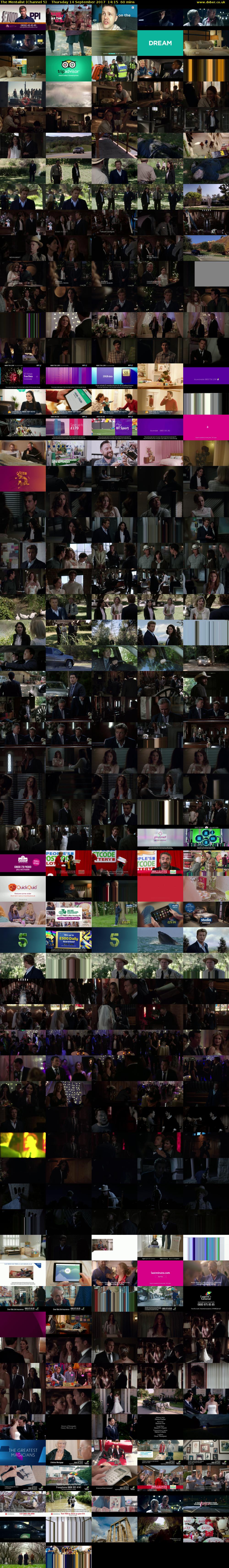 The Mentalist (Channel 5) Thursday 14 September 2017 14:15 - 15:15
