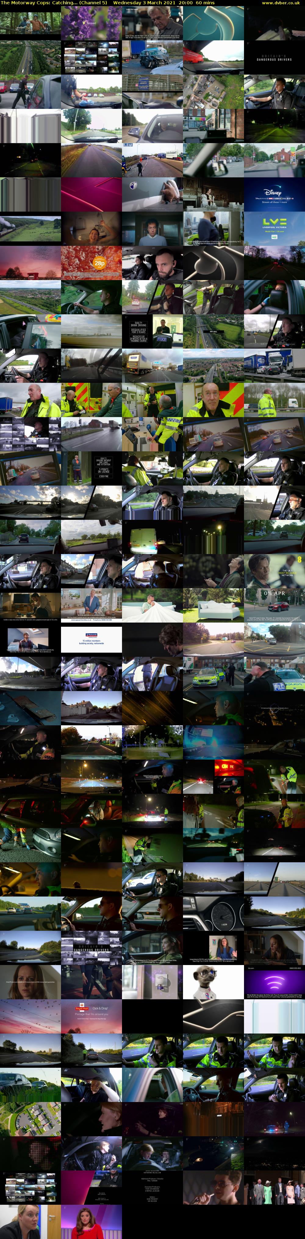 The Motorway Cops: Catching... (Channel 5) Wednesday 3 March 2021 20:00 - 21:00