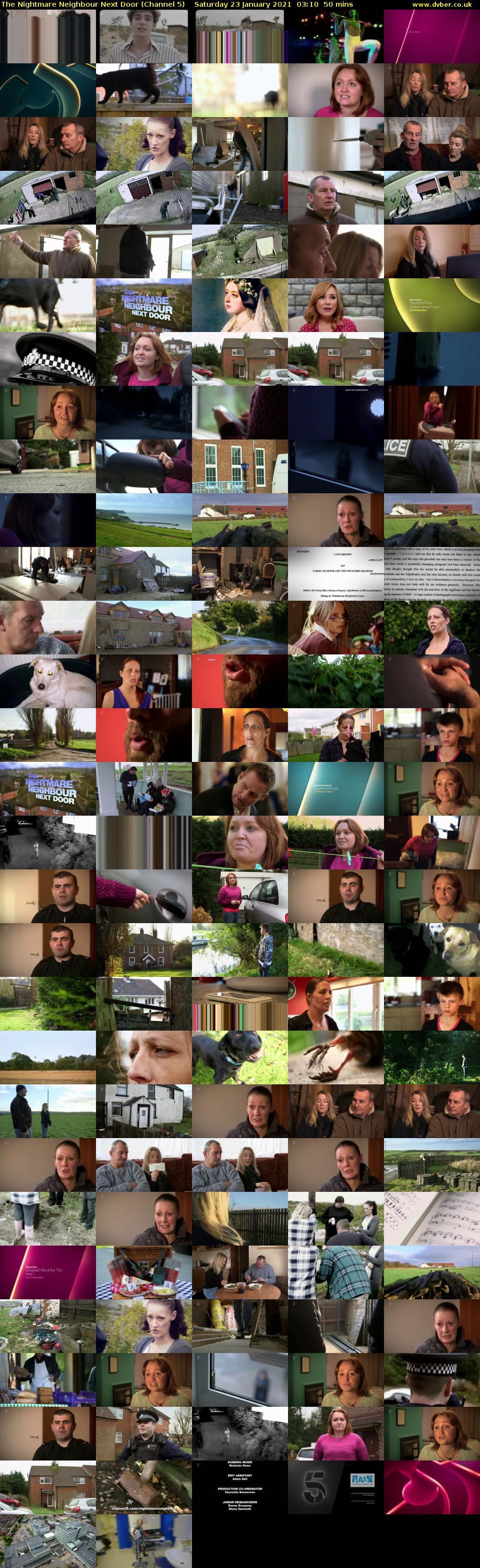 The Nightmare Neighbour Next Door (Channel 5) Saturday 23 January 2021 03:10 - 04:00