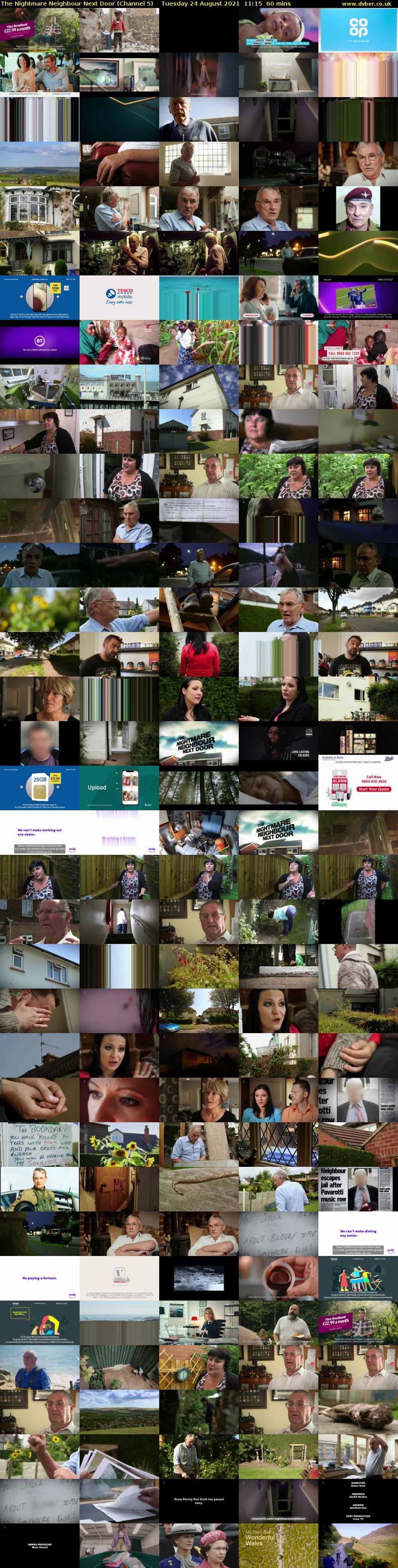 The Nightmare Neighbour Next Door (Channel 5) Tuesday 24 August 2021 11:15 - 12:15