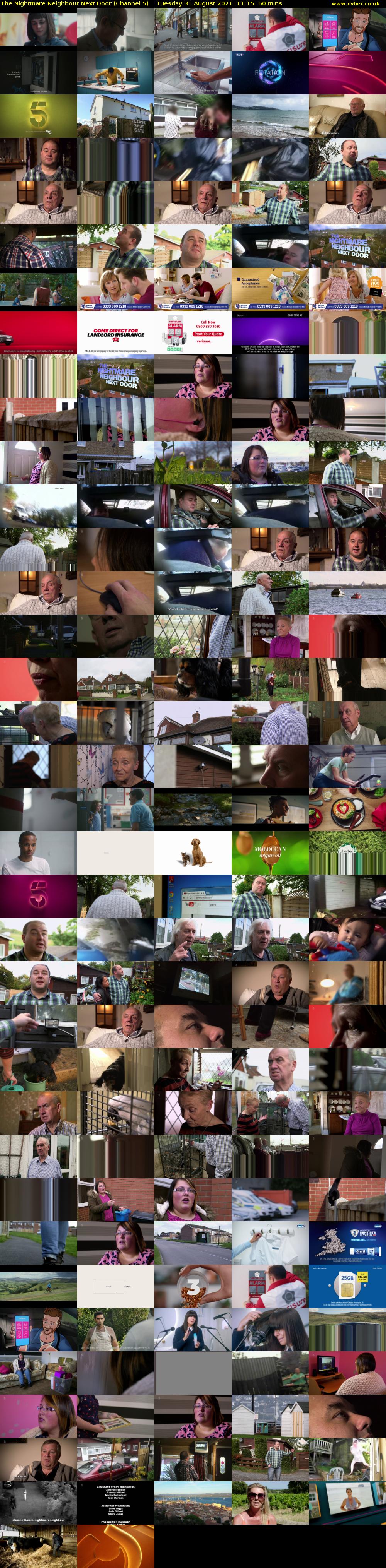 The Nightmare Neighbour Next Door (Channel 5) Tuesday 31 August 2021 11:15 - 12:15