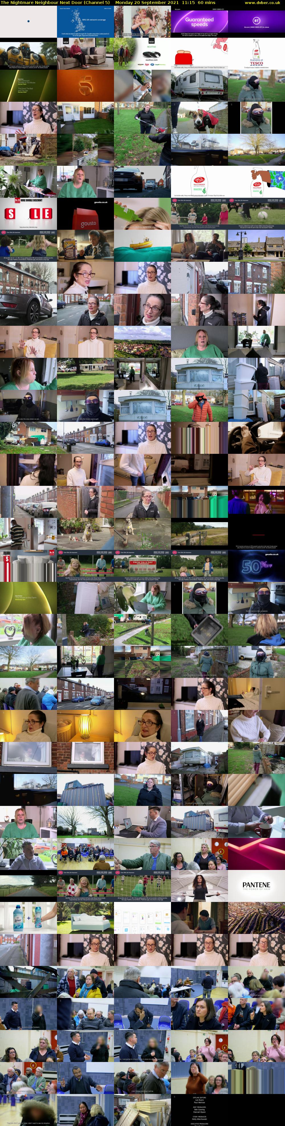 The Nightmare Neighbour Next Door (Channel 5) Monday 20 September 2021 11:15 - 12:15