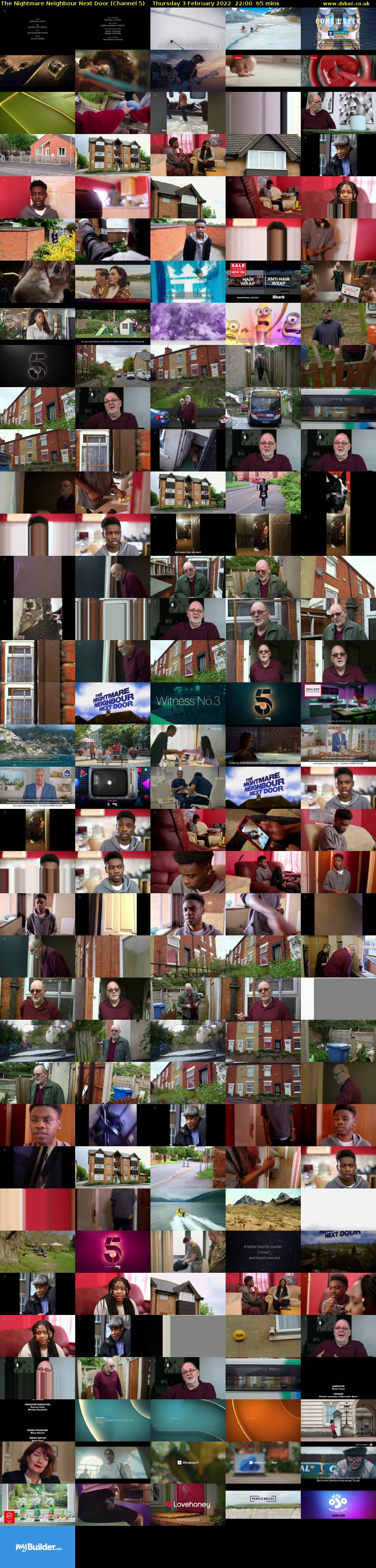 The Nightmare Neighbour Next Door (Channel 5) Thursday 3 February 2022 22:00 - 23:05