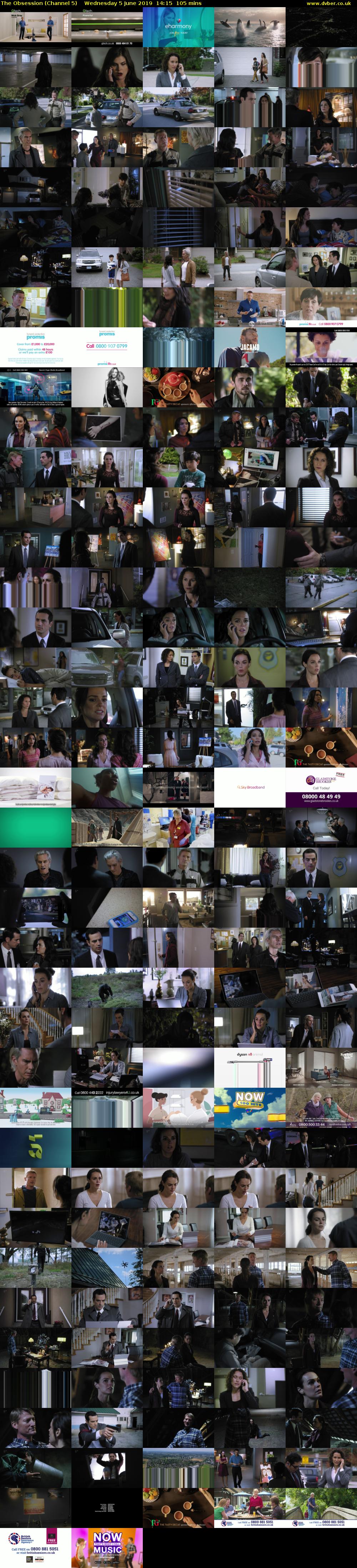 The Obsession (Channel 5) Wednesday 5 June 2019 14:15 - 16:00