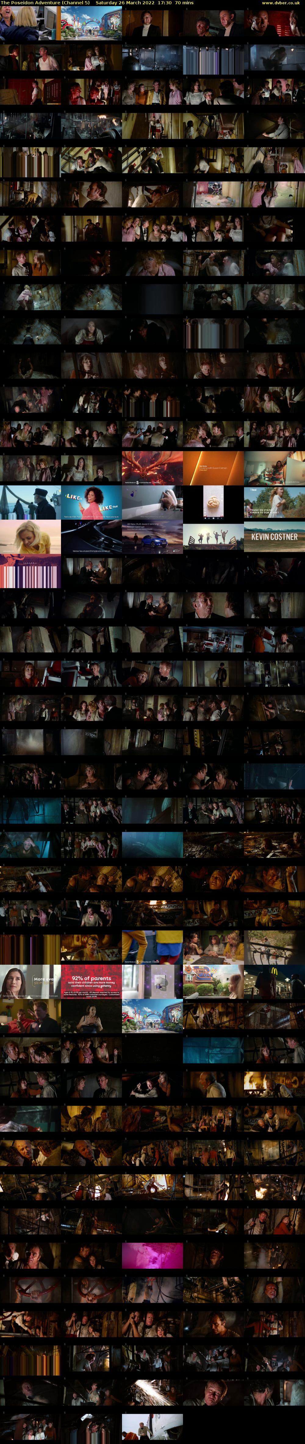 The Poseidon Adventure (Channel 5) Saturday 26 March 2022 17:30 - 18:40
