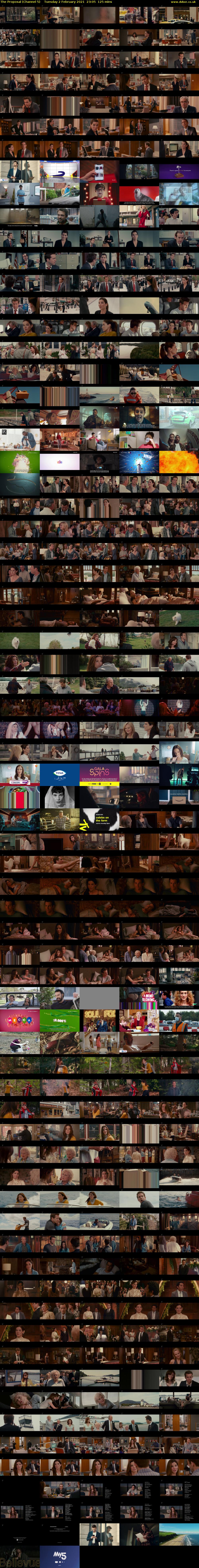 The Proposal (Channel 5) Tuesday 2 February 2021 23:05 - 01:10
