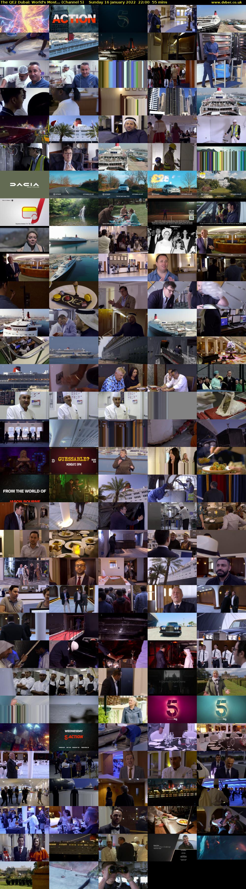 The QE2 Dubai: World's Most... (Channel 5) Sunday 16 January 2022 22:00 - 22:55