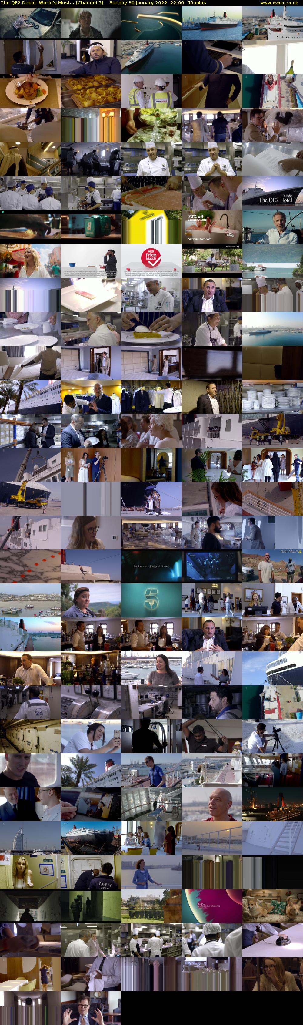 The QE2 Dubai: World's Most... (Channel 5) Sunday 30 January 2022 22:00 - 22:50