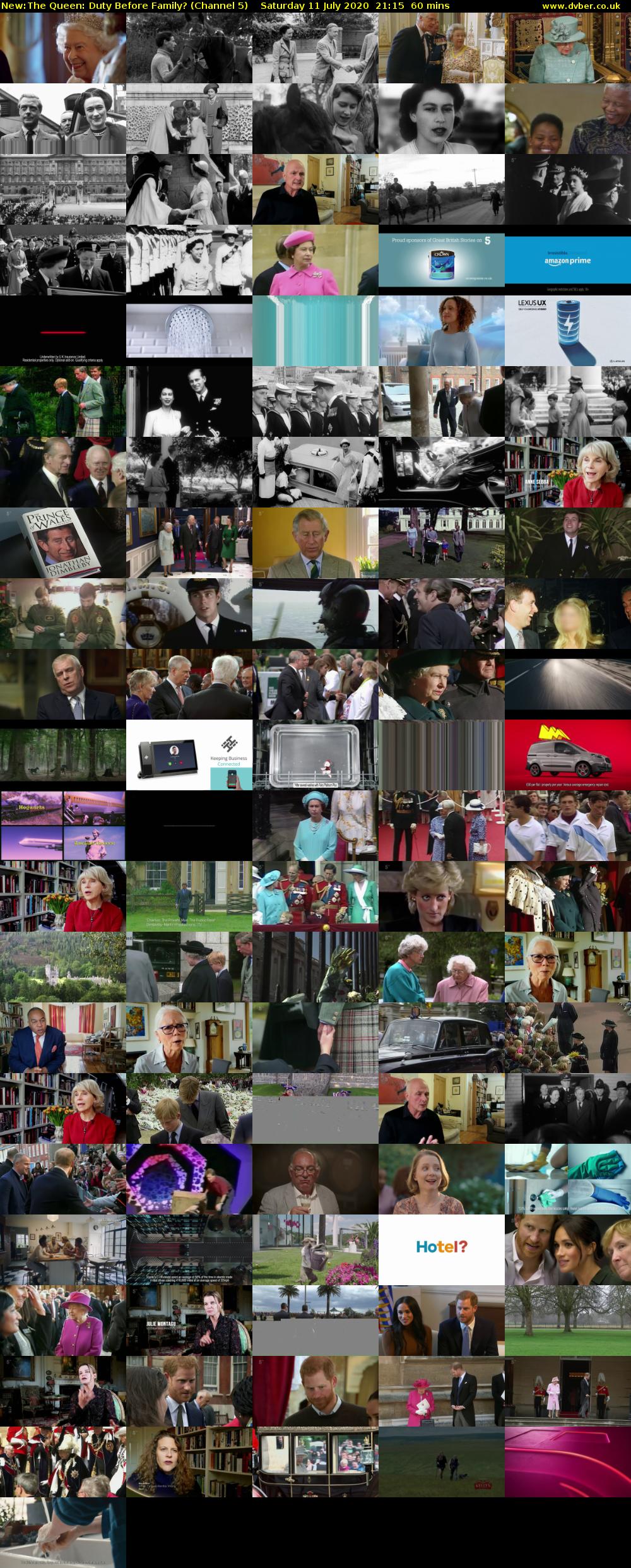 The Queen: Duty Before Family? (Channel 5) Saturday 11 July 2020 21:15 - 22:15
