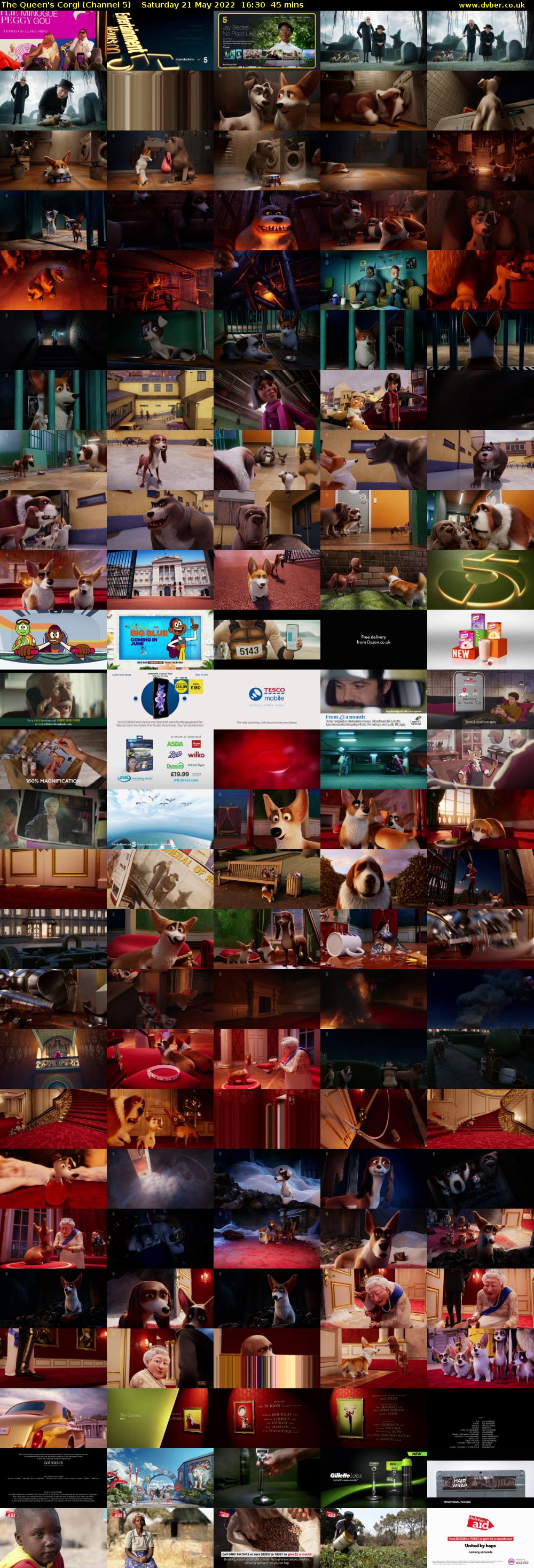 The Queen's Corgi (Channel 5) Saturday 21 May 2022 16:30 - 17:15