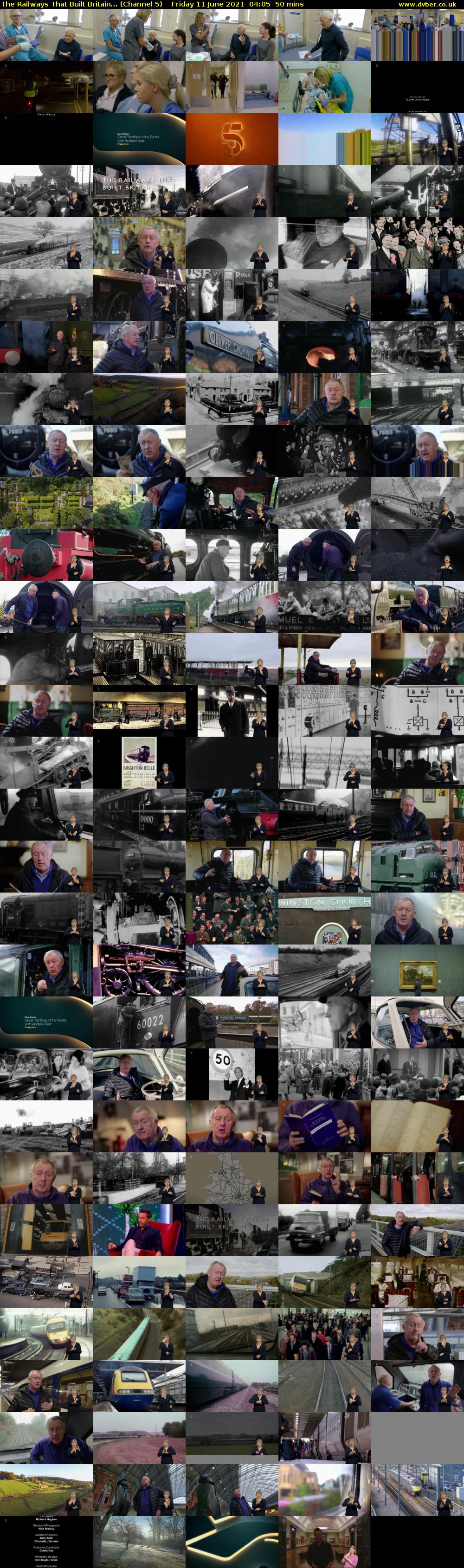 The Railways That Built Britain... (Channel 5) Friday 11 June 2021 04:05 - 04:55