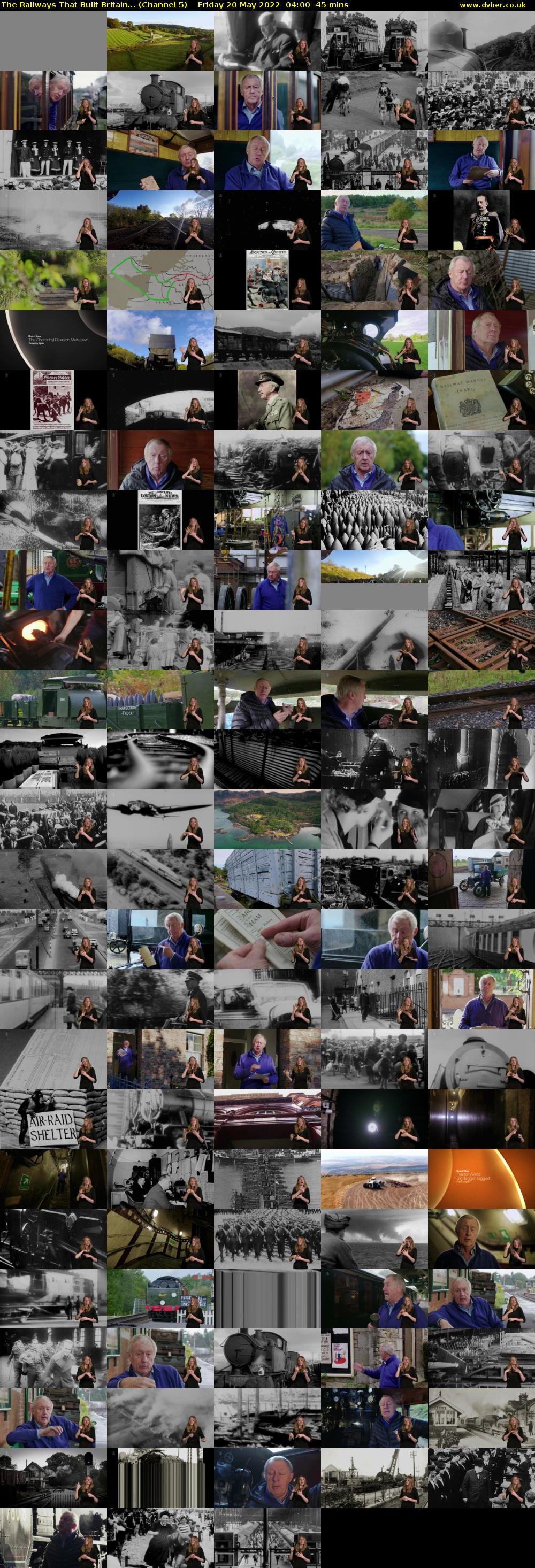 The Railways That Built Britain... (Channel 5) Friday 20 May 2022 04:00 - 04:45