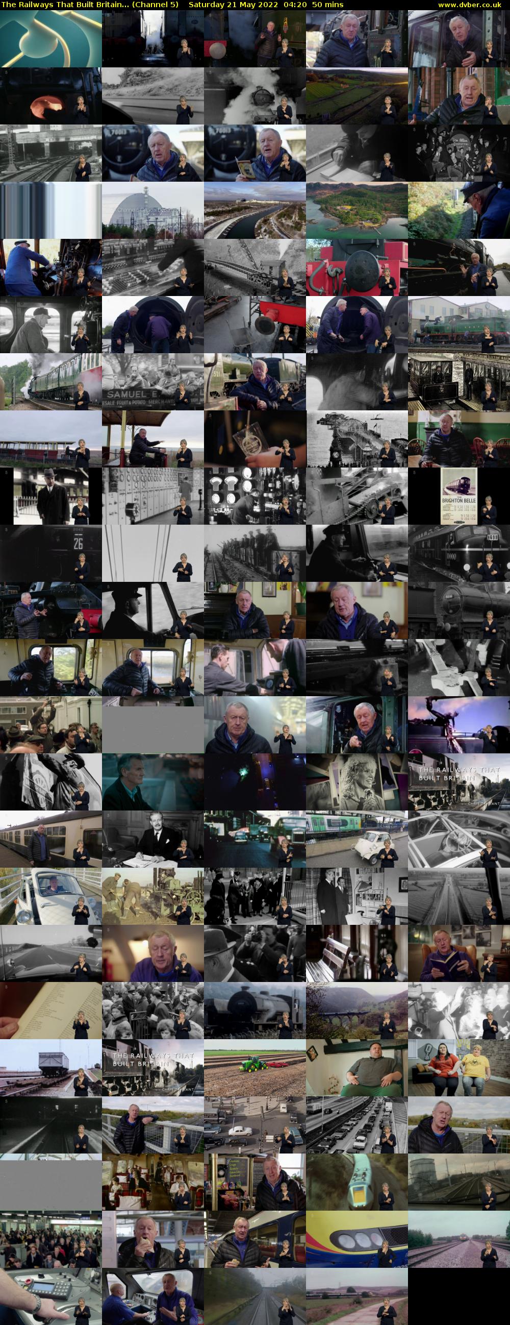 The Railways That Built Britain... (Channel 5) Saturday 21 May 2022 04:20 - 05:10