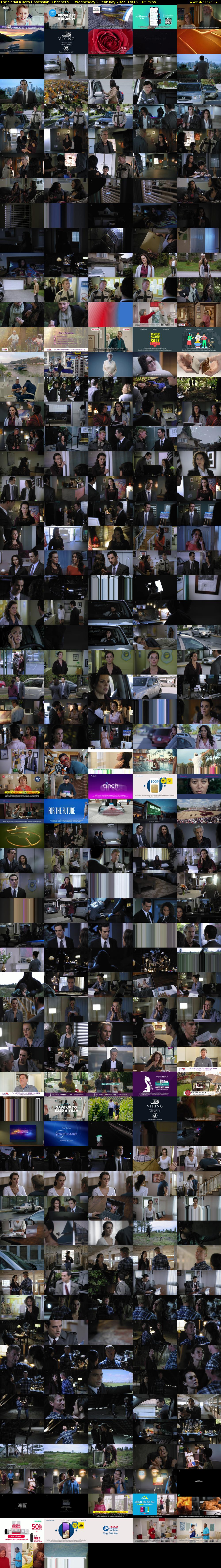 The Serial Killers Obsession (Channel 5) Wednesday 9 February 2022 14:15 - 16:00