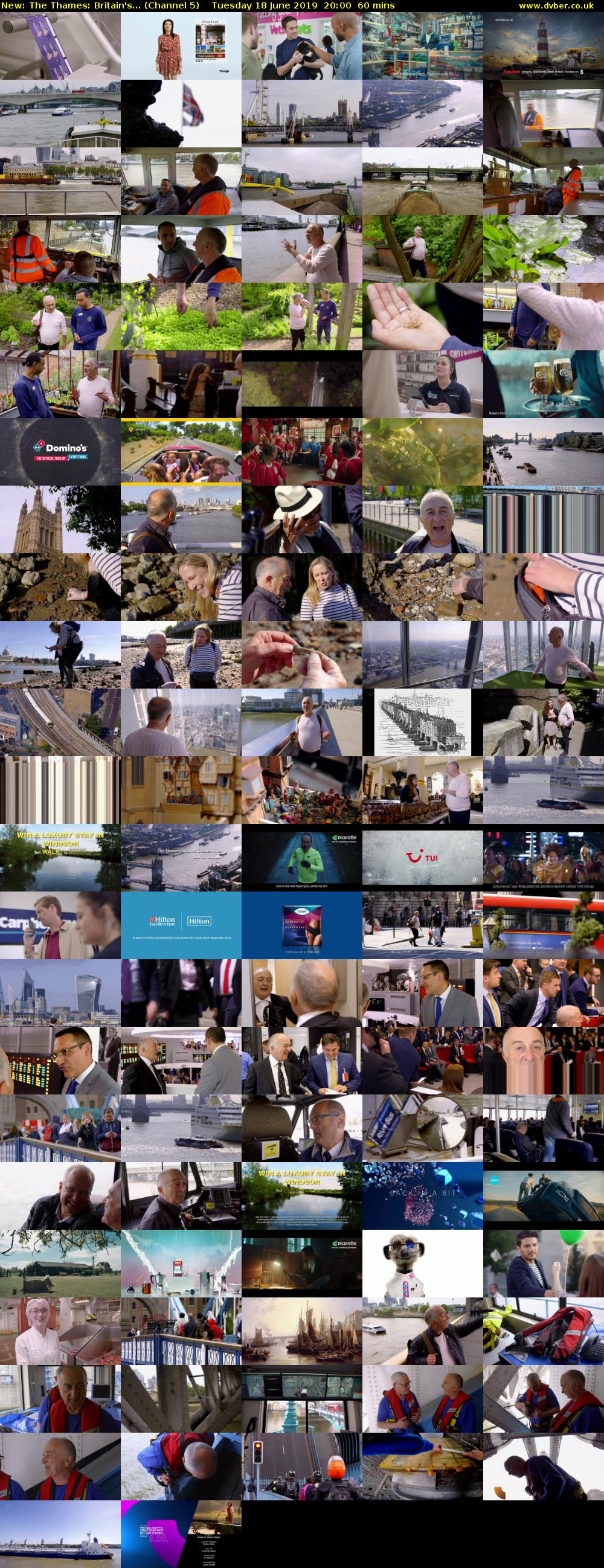 The Thames: Britain's... (Channel 5) Tuesday 18 June 2019 20:00 - 21:00