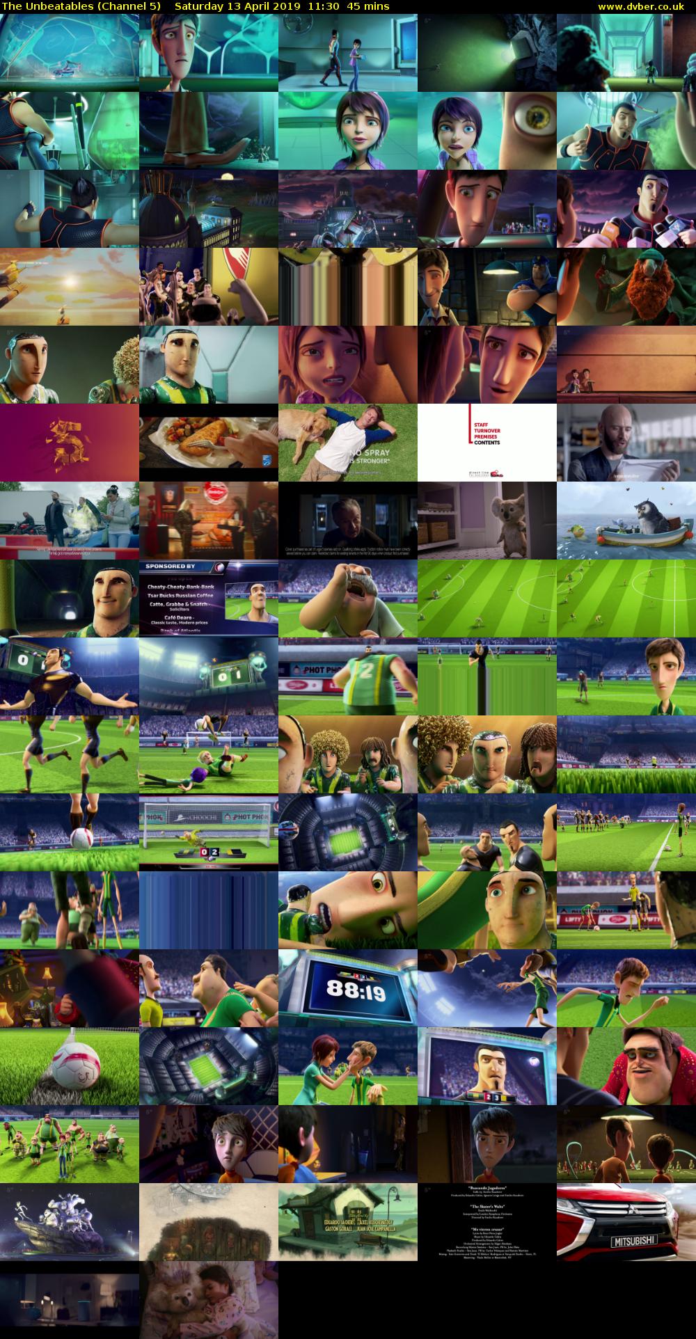 The Unbeatables (Channel 5) Saturday 13 April 2019 11:30 - 12:15