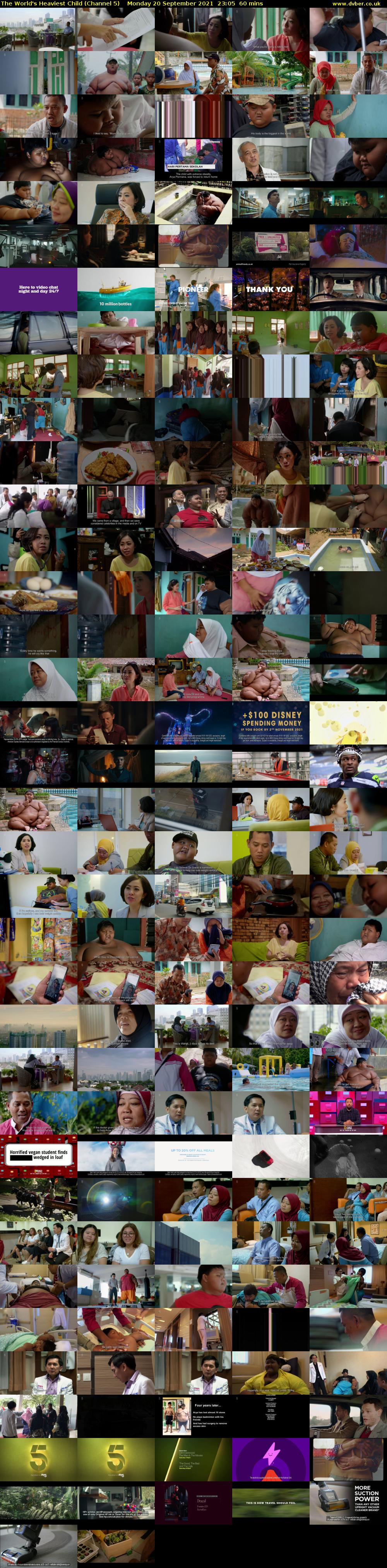 The World's Heaviest Child (Channel 5) Monday 20 September 2021 23:05 - 00:05