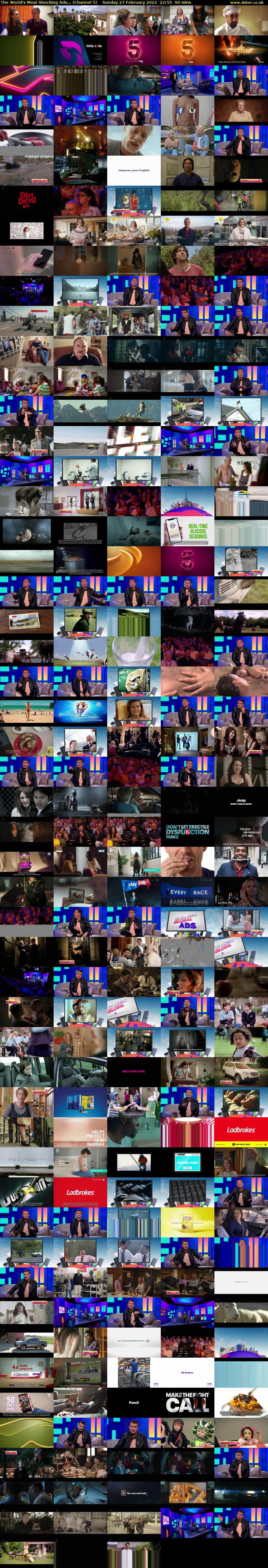 The World's Most Shocking Ads... (Channel 5) Sunday 27 February 2022 22:55 - 00:25