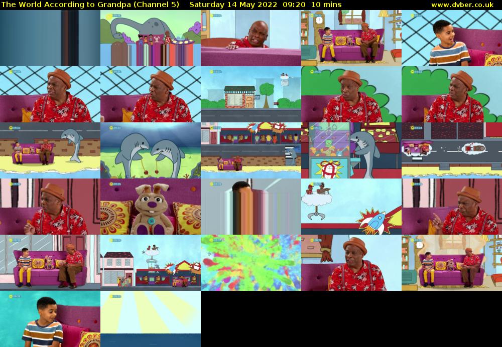 The World According to Grandpa (Channel 5) Saturday 14 May 2022 09:20 - 09:30