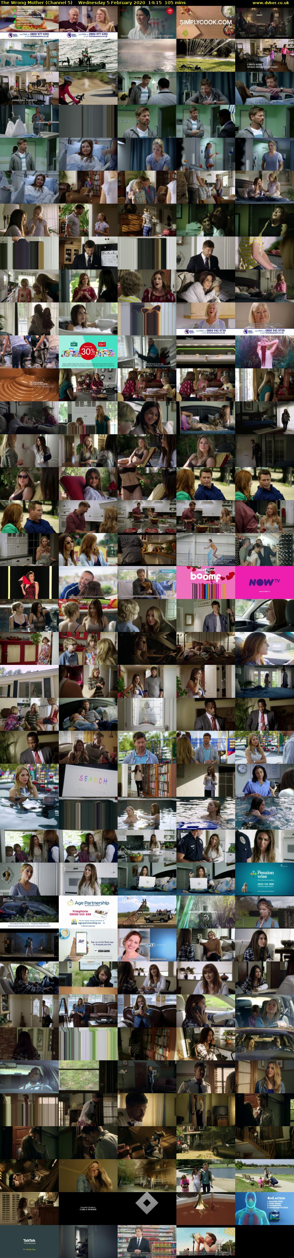The Wrong Mother (Channel 5) Wednesday 5 February 2020 14:15 - 16:00