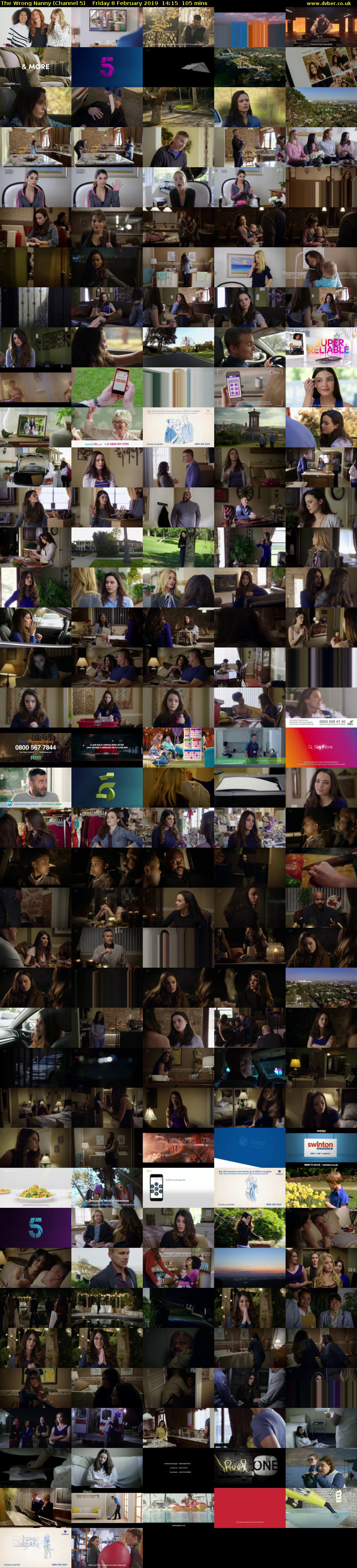 The Wrong Nanny (Channel 5) Friday 8 February 2019 14:15 - 16:00
