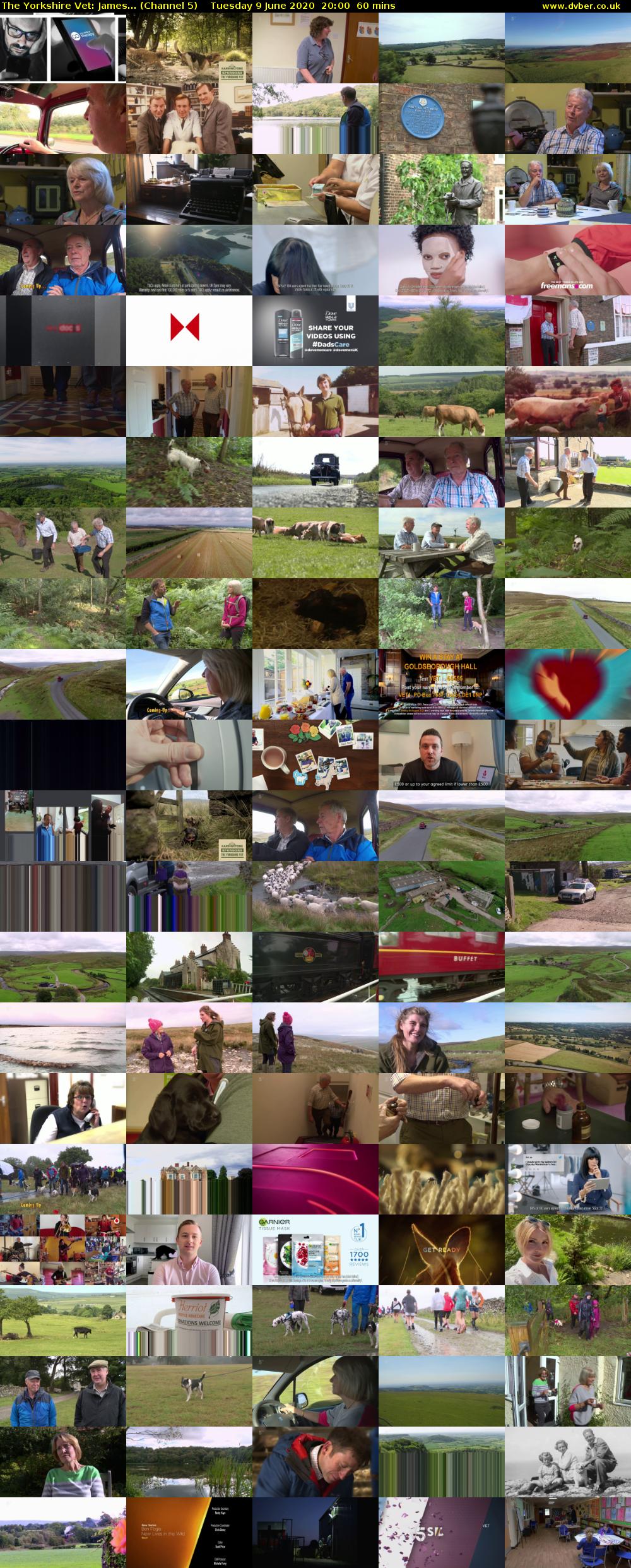 The Yorkshire Vet: James... (Channel 5) Tuesday 9 June 2020 20:00 - 21:00