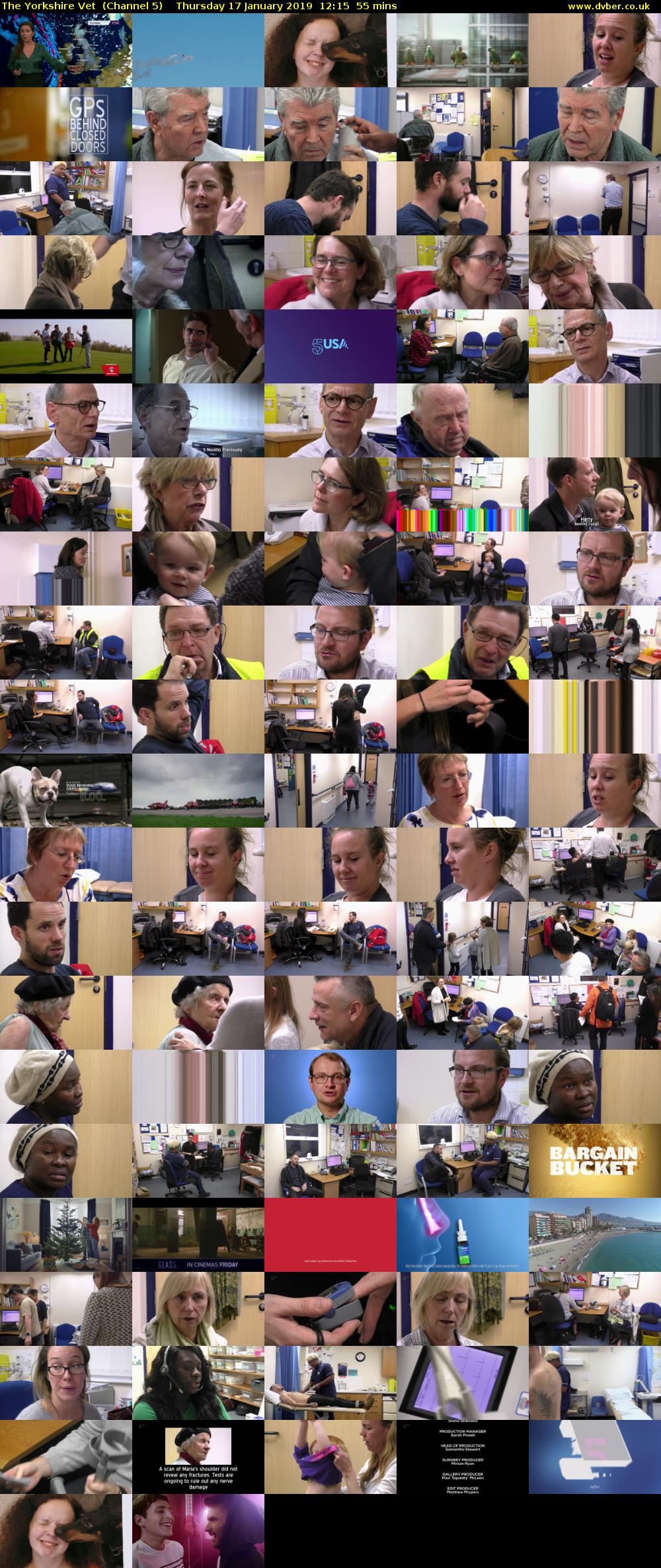 The Yorkshire Vet  (Channel 5) Thursday 17 January 2019 12:15 - 13:10