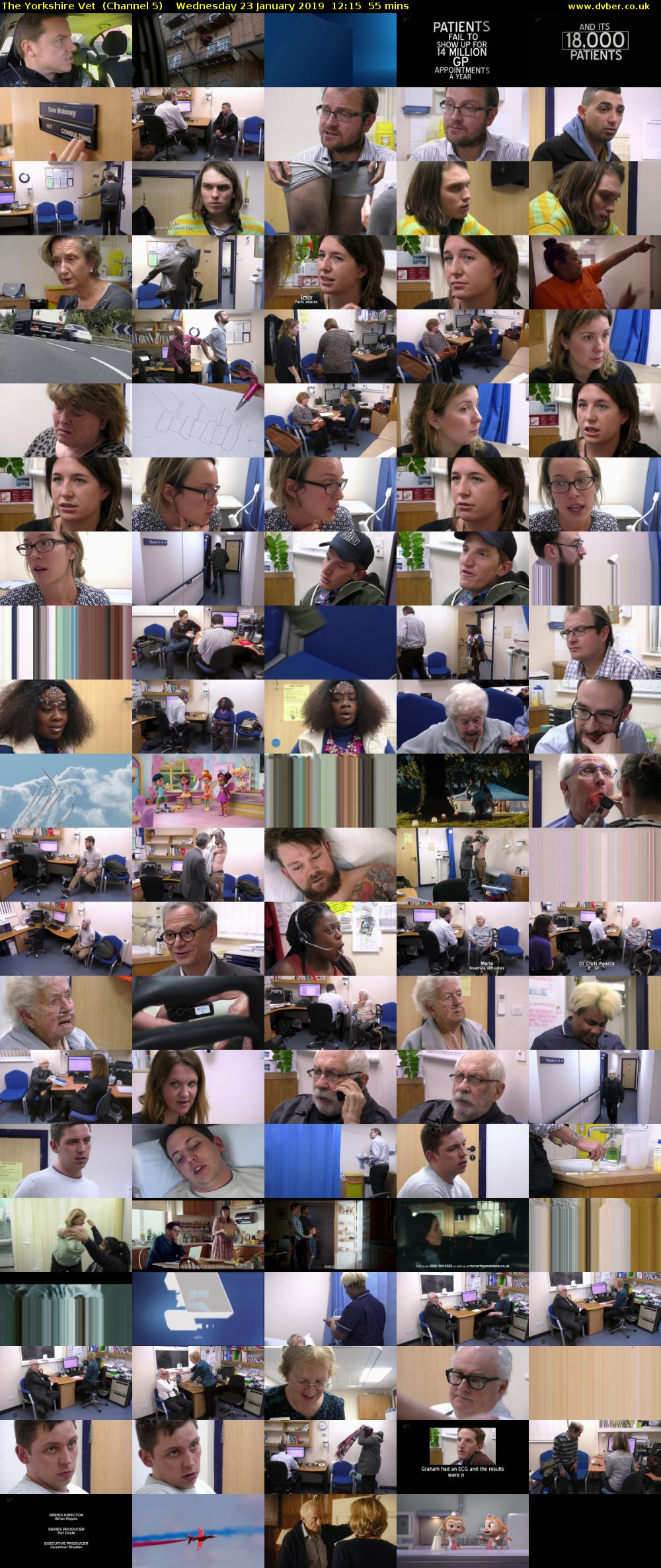 The Yorkshire Vet  (Channel 5) Wednesday 23 January 2019 12:15 - 13:10
