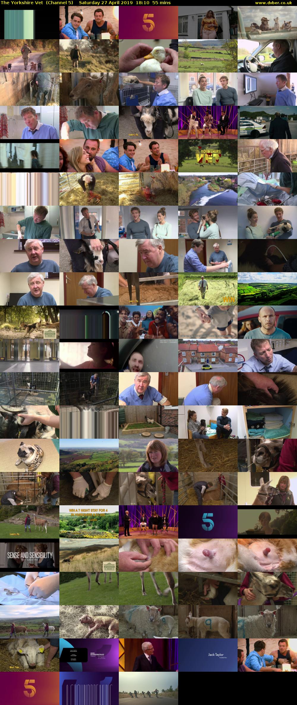 The Yorkshire Vet  (Channel 5) Saturday 27 April 2019 18:10 - 19:05