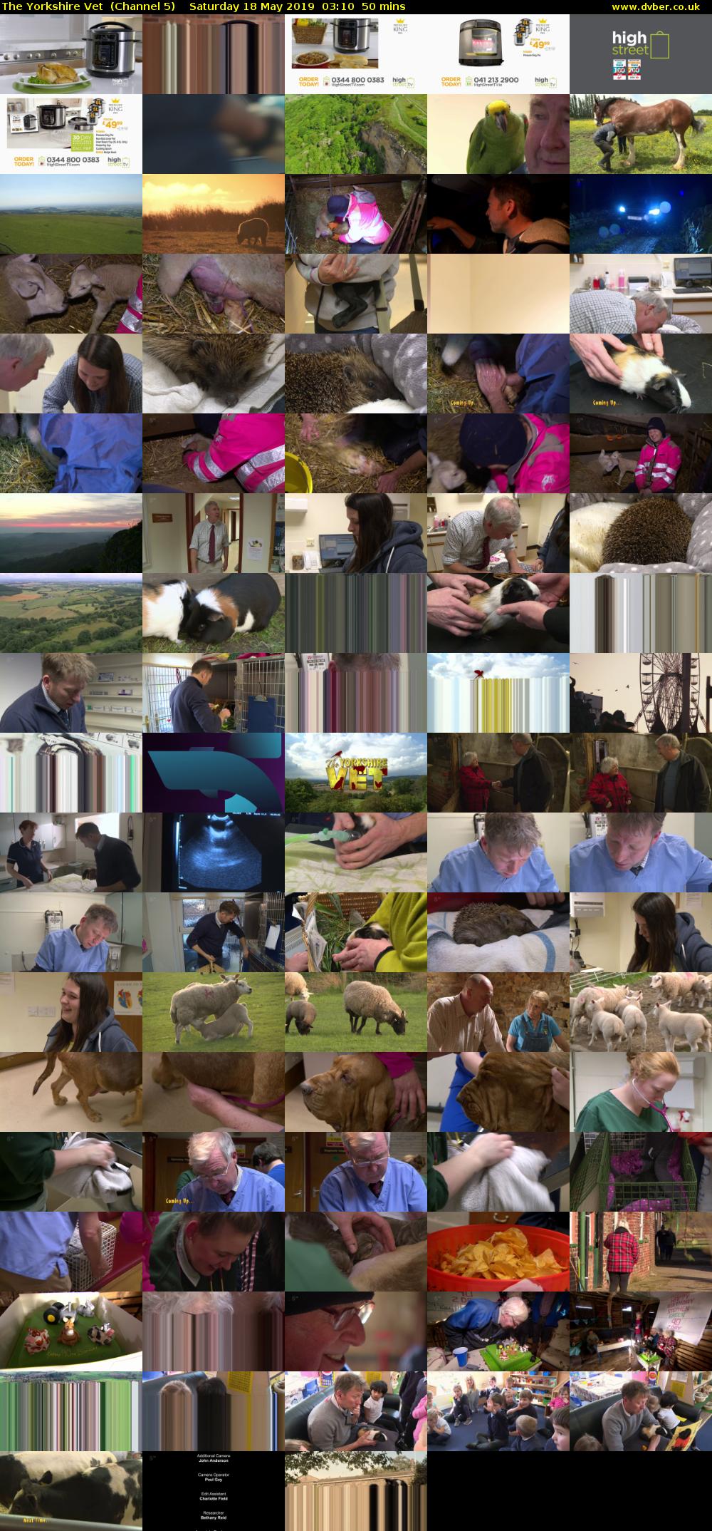 The Yorkshire Vet  (Channel 5) Saturday 18 May 2019 03:10 - 04:00