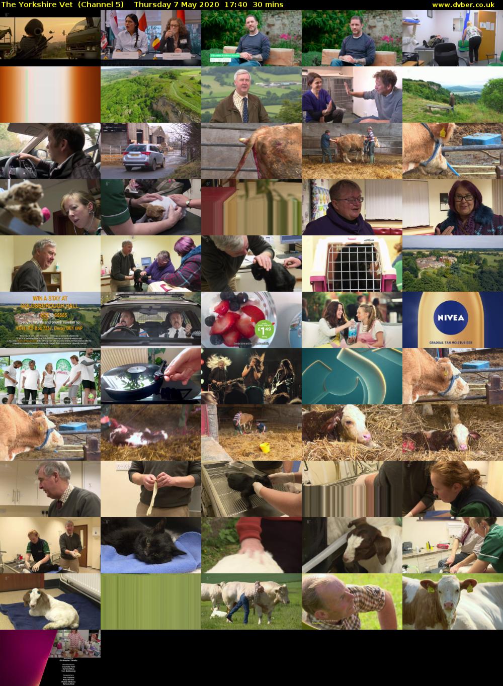 The Yorkshire Vet  (Channel 5) Thursday 7 May 2020 17:40 - 18:10