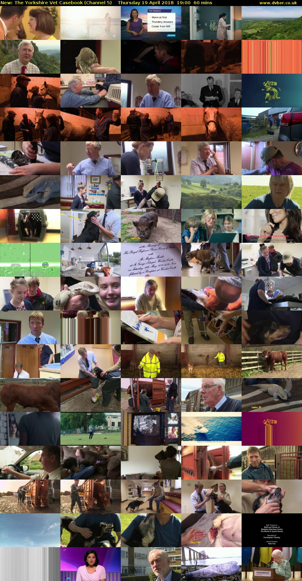 The Yorkshire Vet Casebook (Channel 5) Thursday 19 April 2018 19:00 - 20:00
