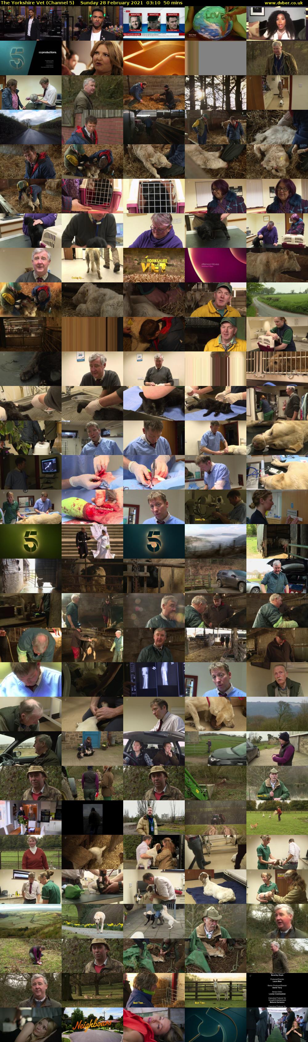 The Yorkshire Vet (Channel 5) Sunday 28 February 2021 03:10 - 04:00