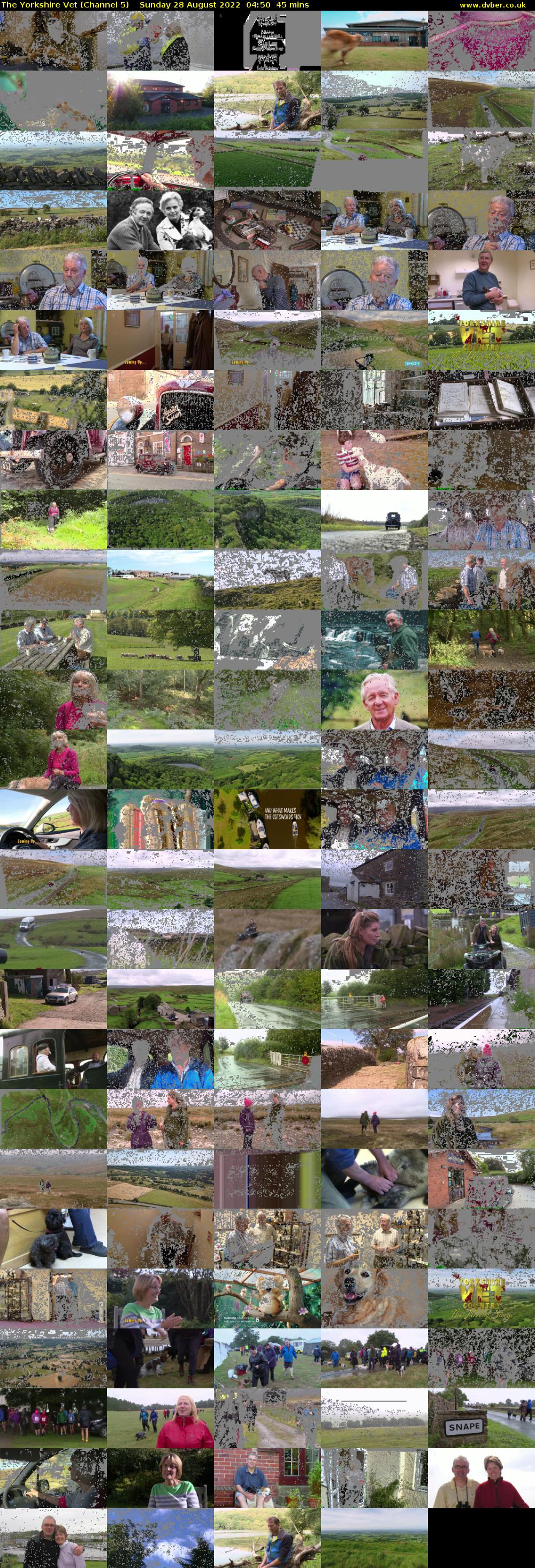 The Yorkshire Vet (Channel 5) Sunday 28 August 2022 04:50 - 05:35