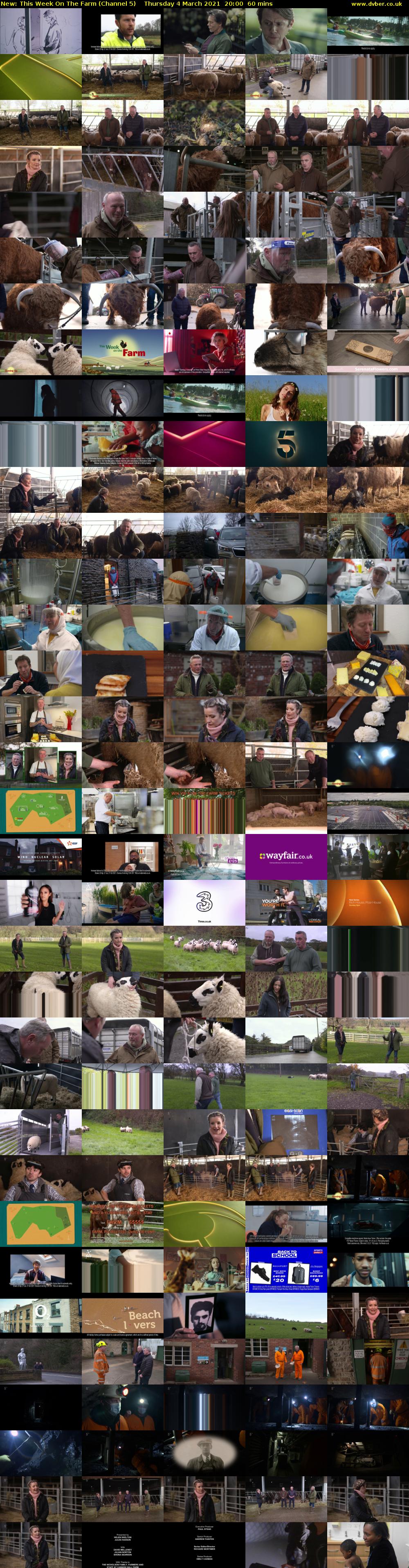 This Week On The Farm (Channel 5) Thursday 4 March 2021 20:00 - 21:00