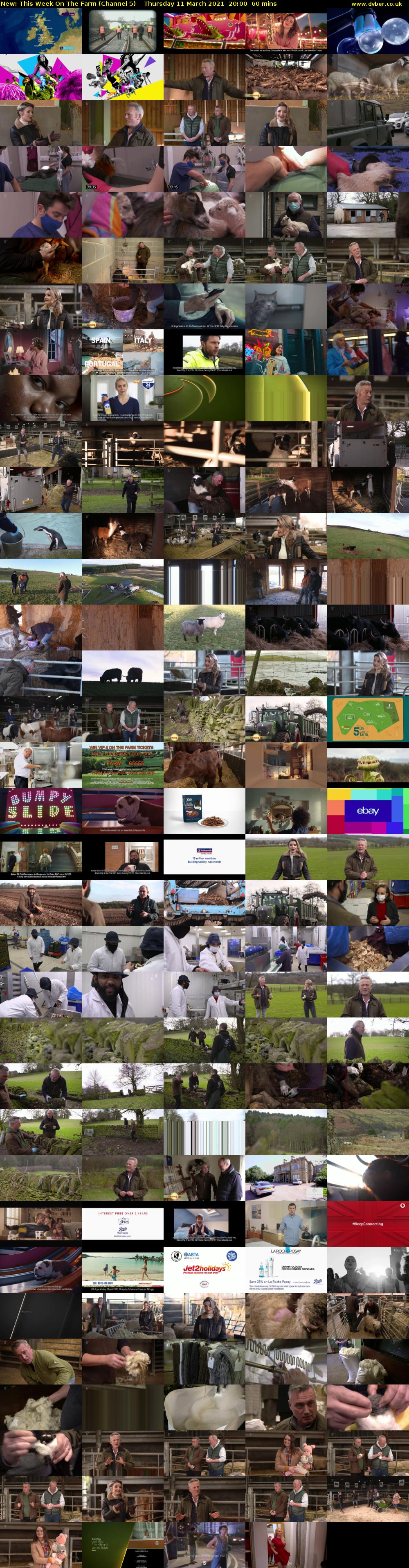 This Week On The Farm (Channel 5) Thursday 11 March 2021 20:00 - 21:00