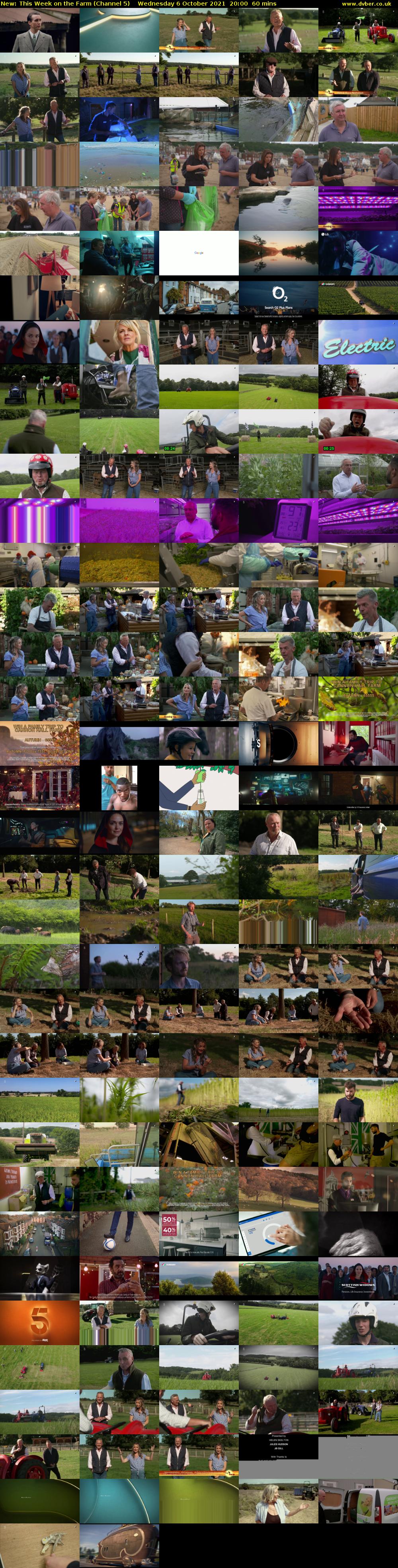 This Week on the Farm (Channel 5) Wednesday 6 October 2021 20:00 - 21:00