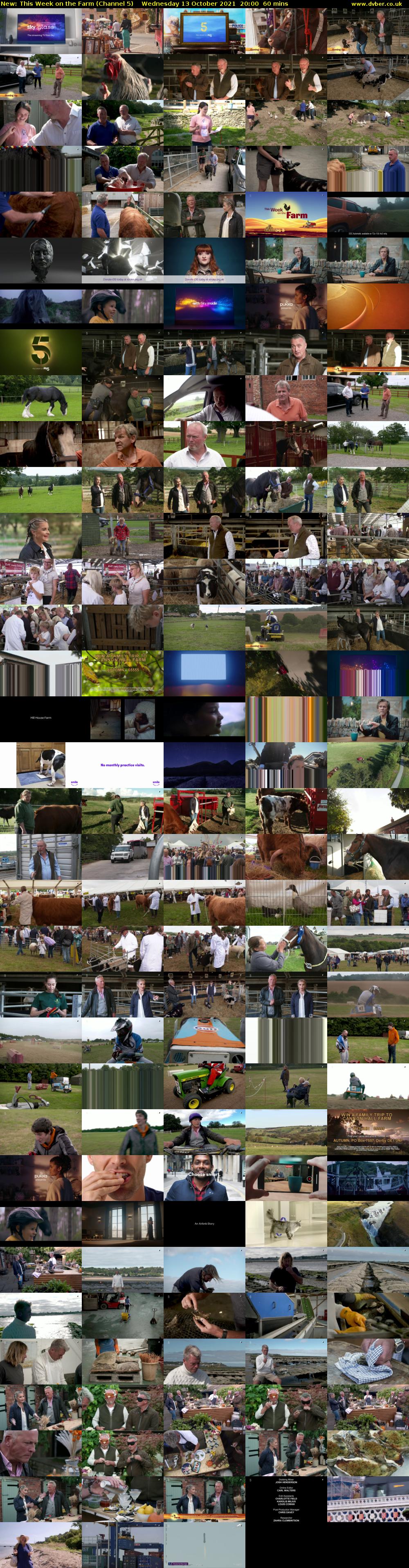 This Week on the Farm (Channel 5) Wednesday 13 October 2021 20:00 - 21:00